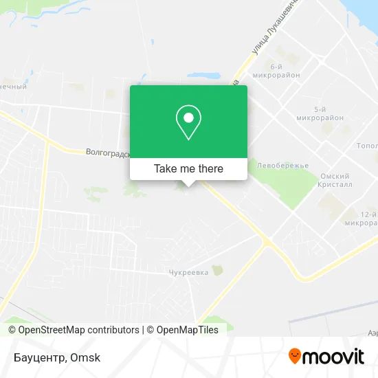 Бауцентр map