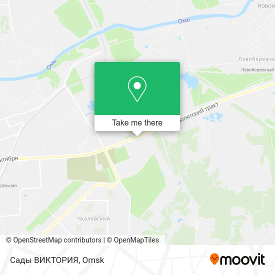 Сады  ВИКТОРИЯ map