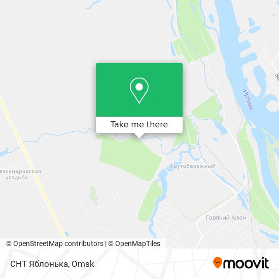 СНТ Яблонька map