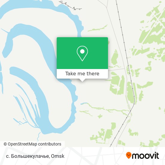 с. Большекулачье map