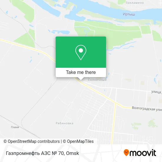 Газпромнефть АЗС № 70 map
