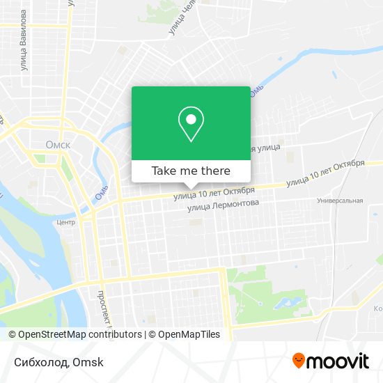 Сибхолод map