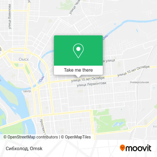 Сибхолод map