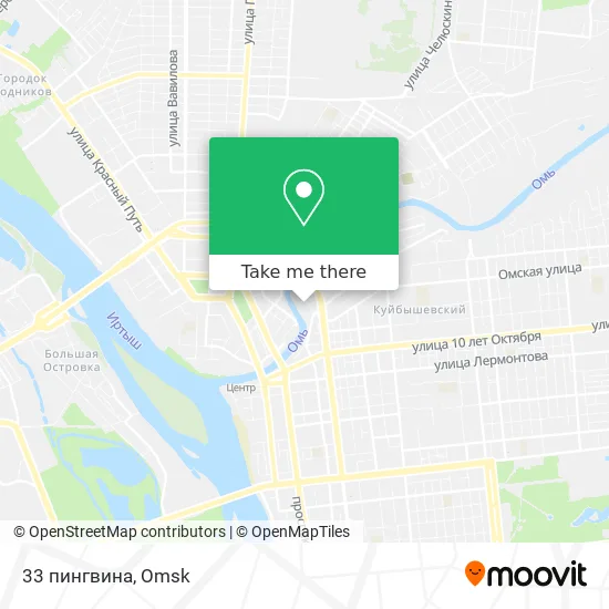 33 пингвина map