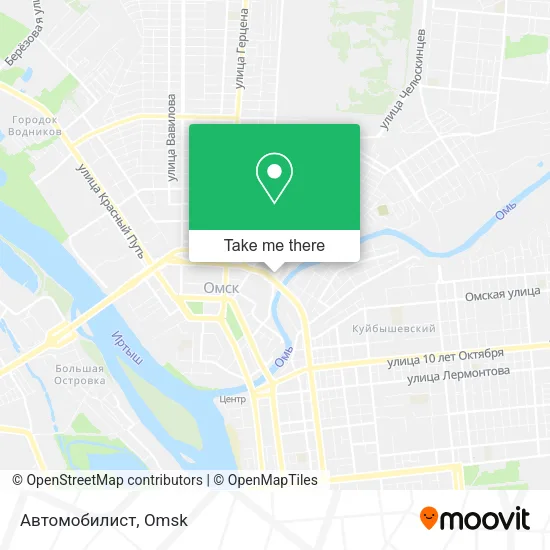 Автомобилист map