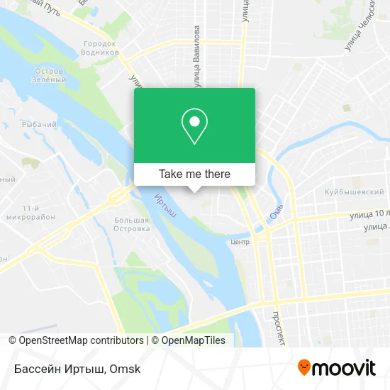 Бассейн Иртыш map