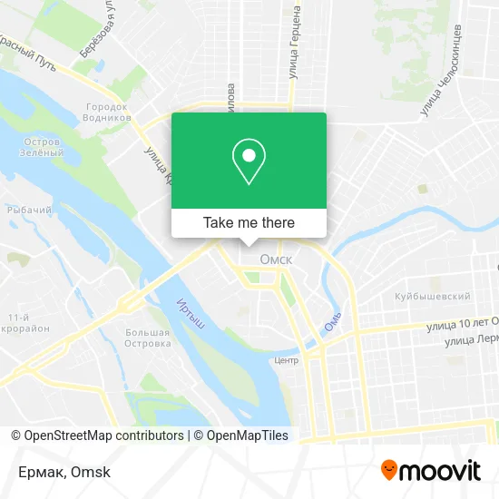 Ермак map