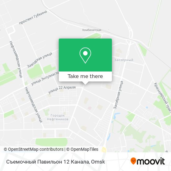 Съемочный Павильон 12 Канала map