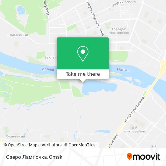 Озеро Лампочка map