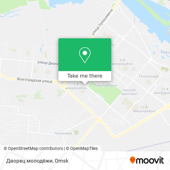 Дворец молодёжи map