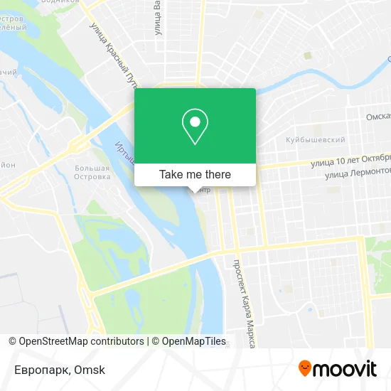 Европарк map