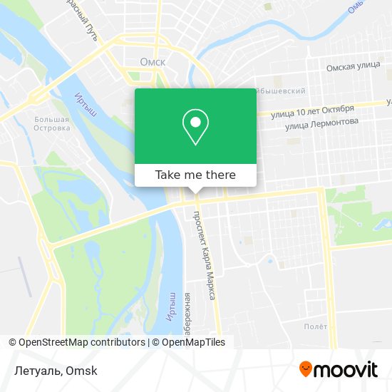Летуаль map