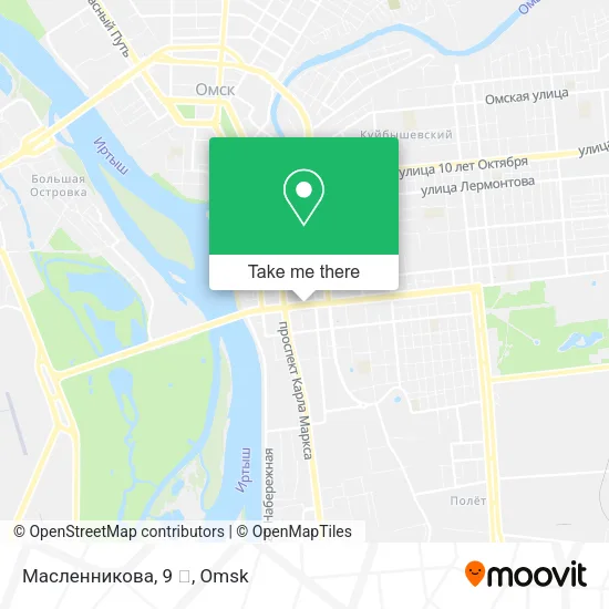 Масленникова, 9 💅 map