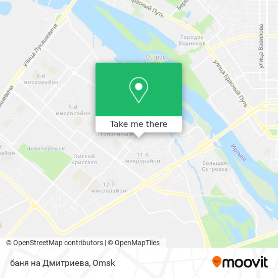 баня на Дмитриева map
