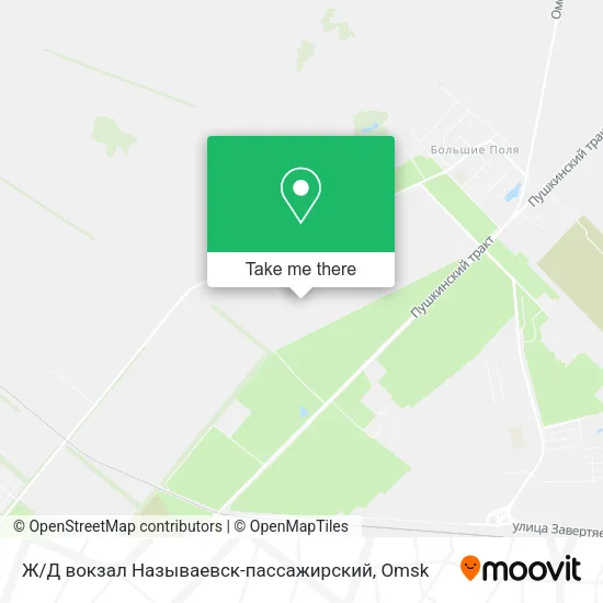 Ж / Д вокзал Называевск-пассажирский map