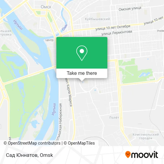 Сад Юннатов map