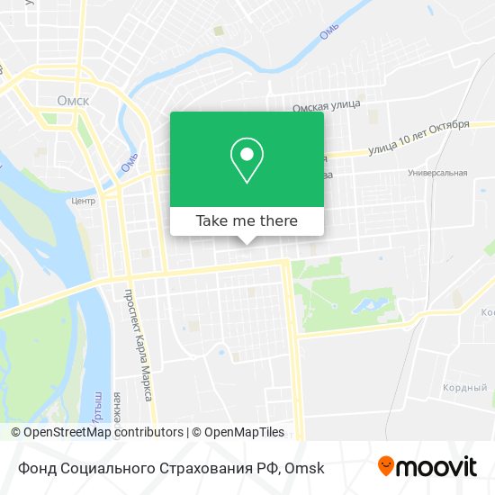 Фонд Социального Страхования РФ map