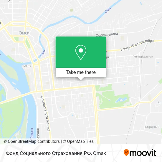 Фонд Социального Страхования РФ map