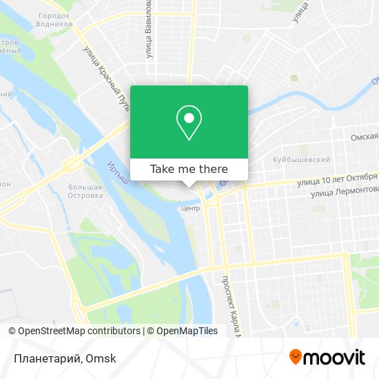 Планетарий map