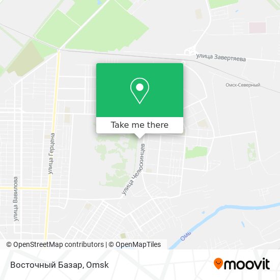 Восточный Базар map