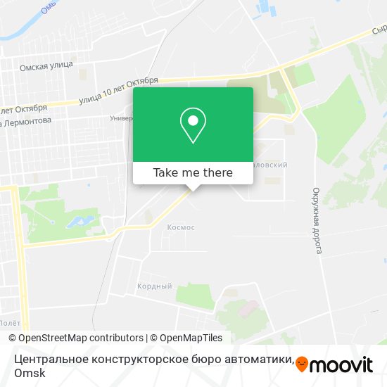 Центральное конструкторское бюро автоматики map