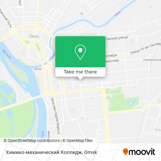 Химико-механический Колледж map