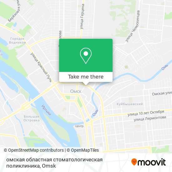 омская областная стоматологическая поликлиника map