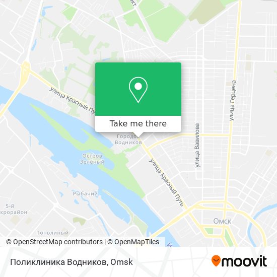 Поликлиника Водников map