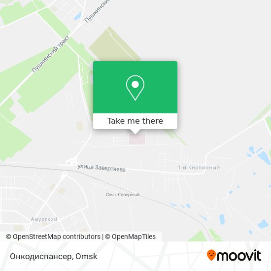 Онкодиспансер map