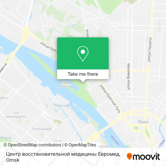 Центр восстановительной медицины Евромед map