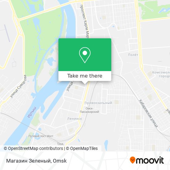 Магазин Зеленый map