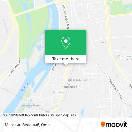 Магазин Зеленый map