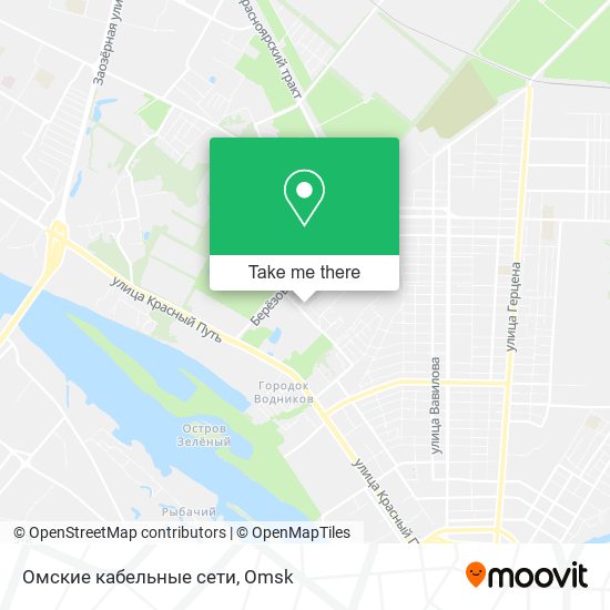 Омские кабельные сети map