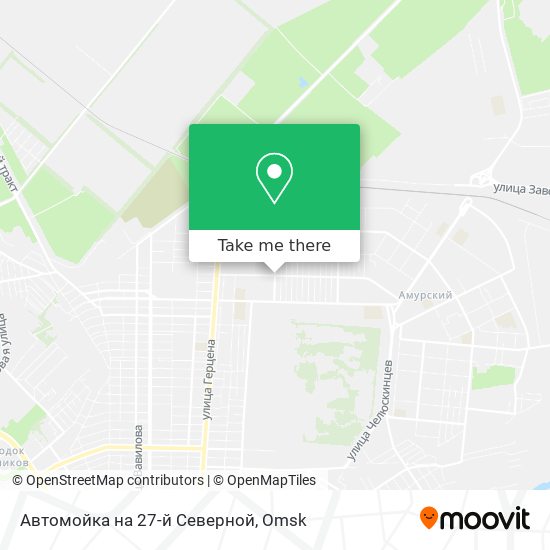 Автомойка на 27-й Северной map