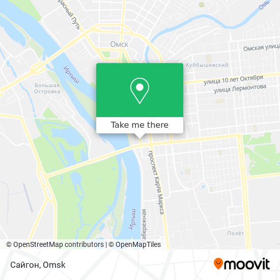 Сайгон map