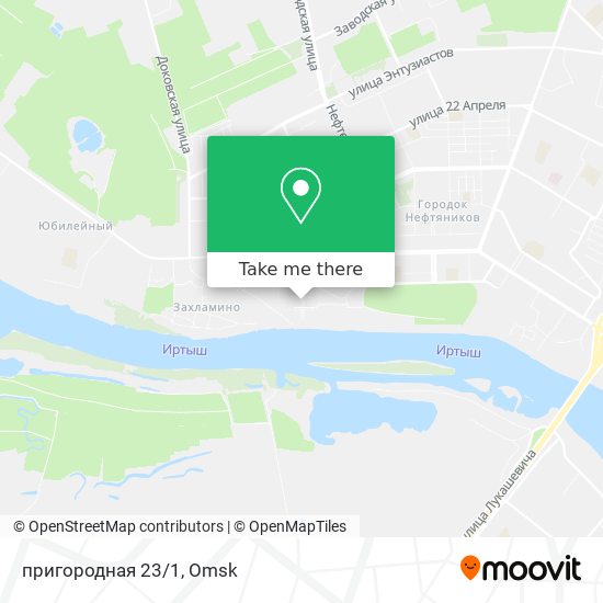 пригородная 23/1 map