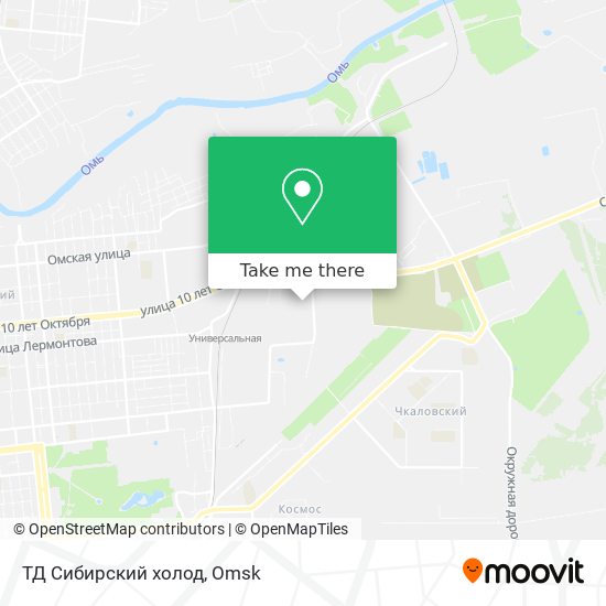ТД Сибирский холод map