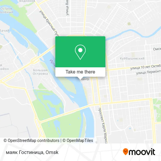маяк Гостиница map