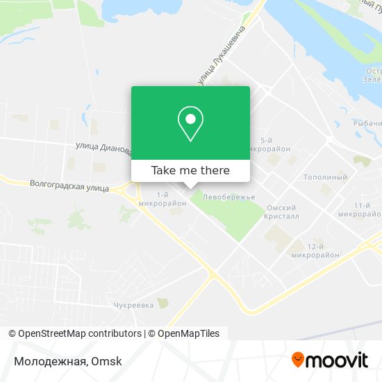 Молодежная map