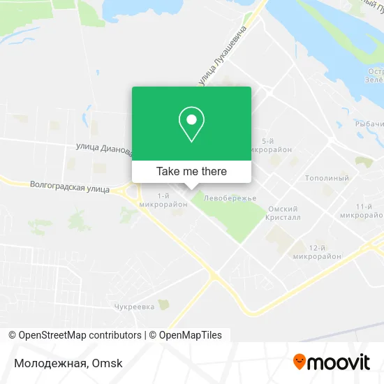 Молодежная map