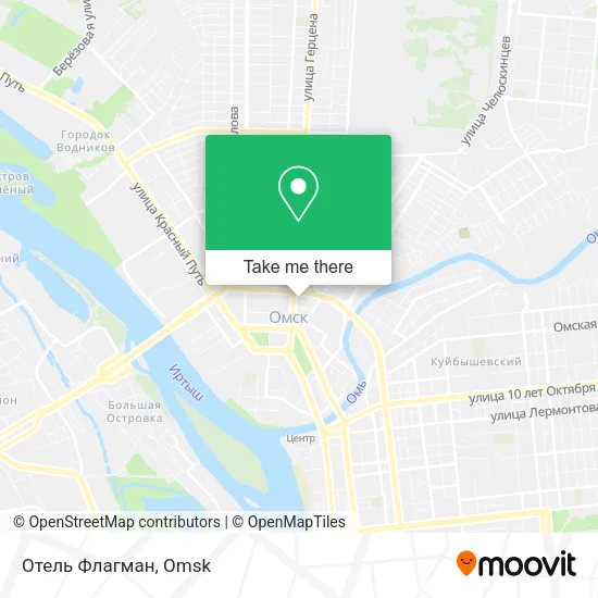 Отель Флагман map