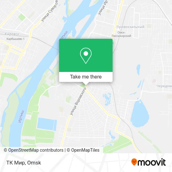 ТК  Мир map