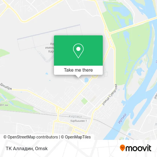 ТК Алладин map