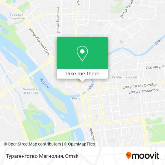 Турагентство Магнолия map