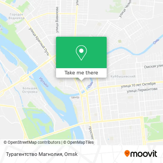 Турагентство Магнолия map