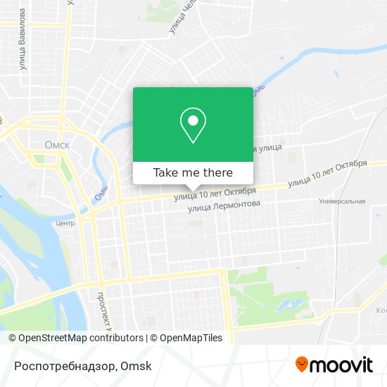 Роспотребнадзор map