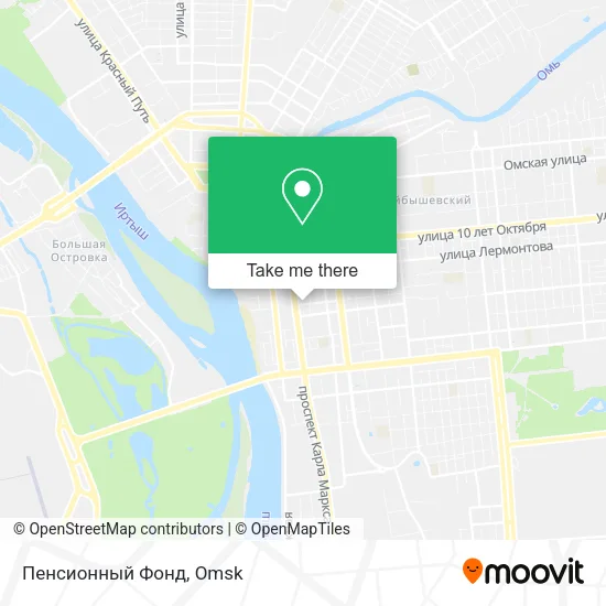 Пенсионный Фонд map