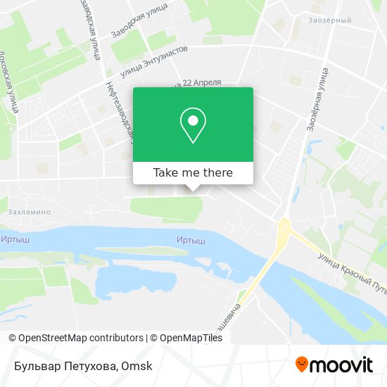 Бульвар Петухова map