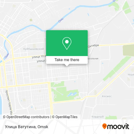 Улица Ватутина map