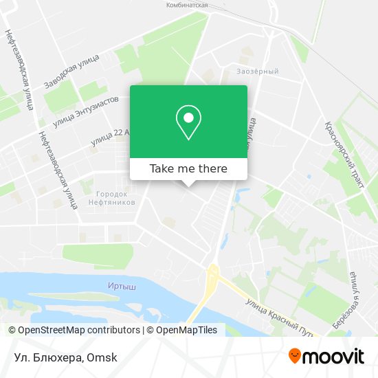 Ул. Блюхера map